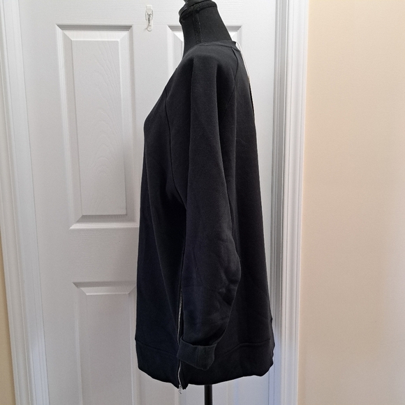 Parasuco Maternity Sweatshirt Black Crewneck Women's XXL - Picture 5 of 14